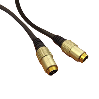 Cable SVHS male, SVHS male (OD:6 mm) CCS METAL, 5 m