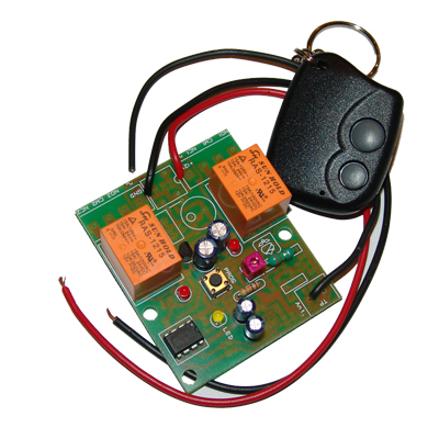 Motor Controller RC, two channels, hopping code
