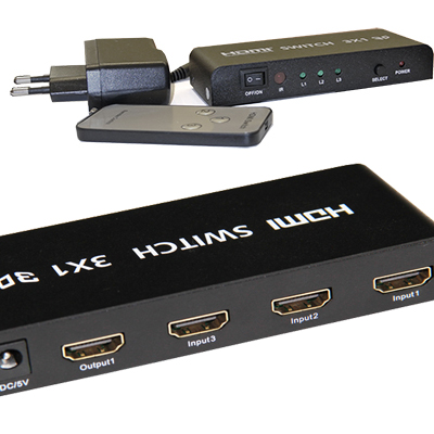 HDMI 3D switch 3 port
