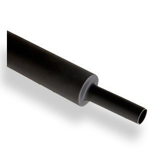 Heat Shrinkable Tubing Adhesive Lined OD:15.90 mm (1.00 m), BLACK