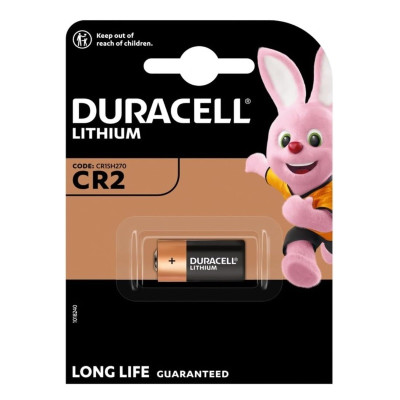 Battery Lithium DURACELL, CR2, 3V