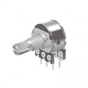 Image of Rotary Potentiometer OD:16mm/M7mm, 2x470 ohm, PCB
