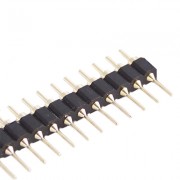 Image of PIN Header 2.54 mm, 1x40P, PCB type, male (machined pin)