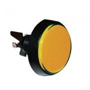Image of Arcade Game Button Switch M24, OD:60 mm, (ON)-ON, 6A/250VAC, YELLOW