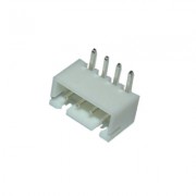Image of Connector 2.50 mm 2P, 3A/250V male, PCB type, angled 90°
