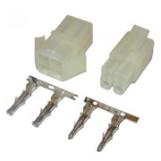 Image of Connector 6.20 mm 4P (2x2P), 11A/300V, wire to wire, /pair/