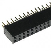 Image of Female Header 2.00 mm, 2x20P, PCB type
