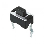 Image of Push Button Switch PCB 6x3.5 mm, H:4.3 mm, 2P (ON)-OFF, 50mA/12VDC