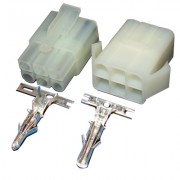 Image of Connector 6.20 mm 6P (2x3P), 8A/300V, wire to wire, /pair/