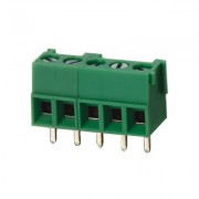 Image of Terminal Block 3P, 3.5 mm, 9A/130V, 1.5 mm2, wire protector XY302V