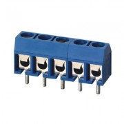 Image of Terminal Block 3P, 5.0 mm, 17A/250V, 1.5 mm2, wire protector JS004