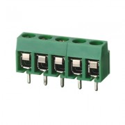 Image of Terminal Block 3P, 5.0 mm, 10A/250V, 1.5 mm2, wire protect  XY126V