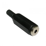 Image of 3.5 mm JACK, female ST, cable type, PVC
