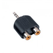 Image of Adapter 3.5 mm male ST, 2x RCA female