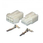 Image of Connector 4.50 mm 6P (2x3P), 8A/300V, wire to wire, /pair/