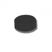 Изображение за Капачка за бутон за платка 12x12 мм, Ф10, Н:3 мм, ЧЕРЕН