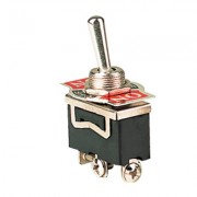 Image of Toggle Switch M12, 3P ON-OFF-ON, 15A/250VAC