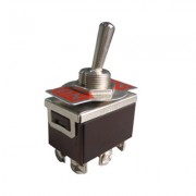 Image of Toggle Switch M12, 6P, 2x ON-ON, 15A/250VAC