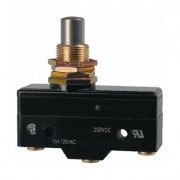 Image of Limit Switch (ON)-ON, 15A/250VAC, plunger