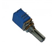 Image of Rotary Potentiometer Switched, 9.5x11mm/M7mm/M7 mm, 2x100 Kohm, PCB