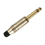 Image of 6.3 mm PLUG, male МО, cable type, ACPM, GN, AU