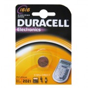Image of Lithium Button Cell Battery DURACELL, CR1616 (DL1616), 3V