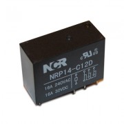 Image of Relay NRP14, 12VDC, 16A/240VAC, 16A/30VDC, SPDT