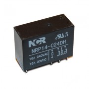 Image of Relay NRP14, 24VDC, 16A/240VAC, 16A/30VDC, SPDT