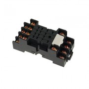 Image of Relay Socket, box type, (NRG-52) 4C DIN rail