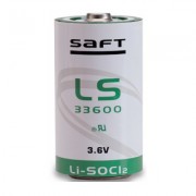 Image of Lithium Cylindrical Battery SAFT, D (LS33600), 3.6V, Li-SOCI2