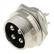 Image of Connector M16/IP40, 4P male, panel type