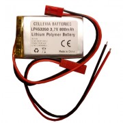 Image of Battery Cell 3.7V, 800 mAh, Li-Po, (4.5x33x50 mm)