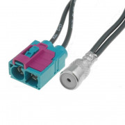 Image of Aerial adapter FAKRA socket X2/ISO socket