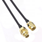 Image of GSM Antenna Extension Cable SMA Male to SMA Female, 3 m
