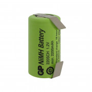 Изображение за Батерия SC 1.2V, 2200 mAh, Ni-MH, GP (изводи)