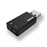 Image of Sound Card HAMA “2.0 Stereo“ USB Sound Card /51660