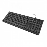 Изображение за Клавиатура HAMA MMedia Flat Keyboard “KC-200“ Black /182681