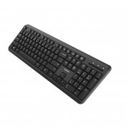 Image of Wireless Keyboard CANYON CNS-HKBW02-BG, MMedia KB, 2.4GHz, 10m