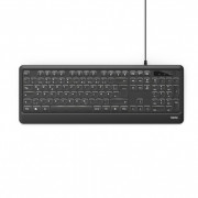Image of Keyboard HAMA Lighted Keyboard “KC-550“ Black /182671