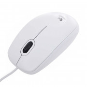 Image of Wired Mouse Logitech B100 White, USB