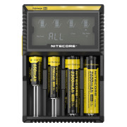 Image of Battery Charger NITECORE Digicharger D4, Ni-CD, Ni-MH, IMR, Li-ION, LiFePO4