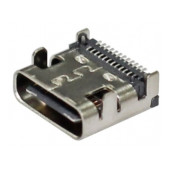 Image of Connector USB3.1 TIPE-C, Socket, SMT, RA