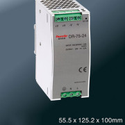 Image of DIN Rail Power Supply DR-75-12, 76W, 12V/6.3A