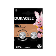 Image of Lithium Button Cell Battery DURACELL, CR2025 (DL2025), 3V B2