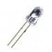 Blinking LED 5 mm OSPW5X31A 3000mcd 30deg, WHITE COLD waterclear