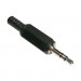 3.5mm PLUG, male ST, cable type, PVC