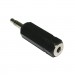 Adapter 2.5 mm male ST, 3.5 mm female ST