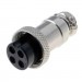 Connector M16/IP40, 4P female, cable type