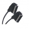 Cable SCART male, SCART male (OD:7 mm) CCS, 1.5 m
