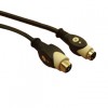 Cable SVHS male, SVHS male (OD:5 mm) CCS, 1.5 m